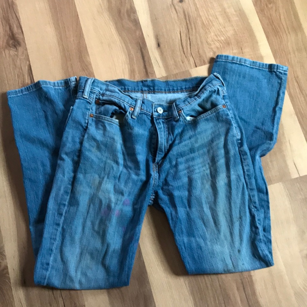 Levi’s intentionally distressed